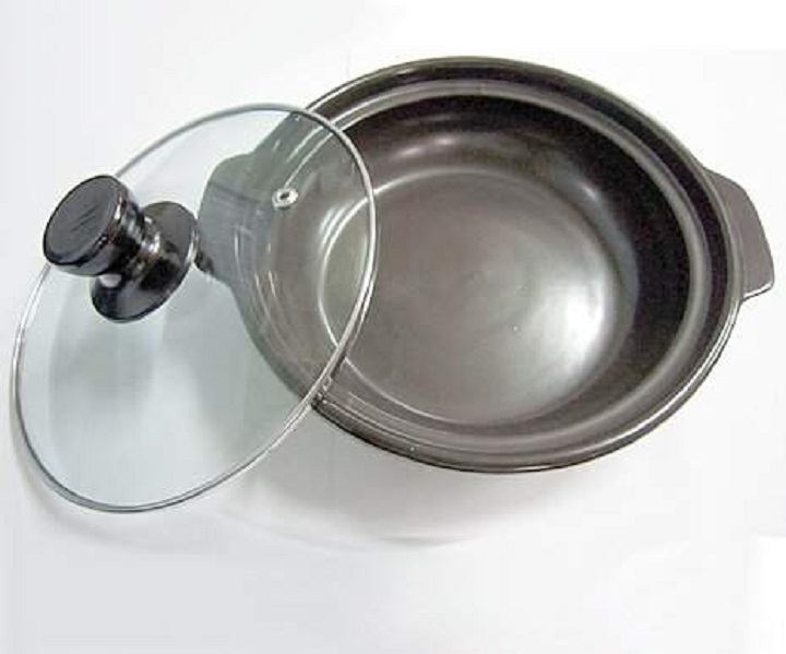 250ml storage black pot