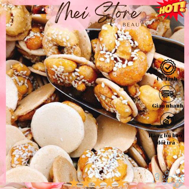 [GIẢM 5% ĐƠN 129K]Bánh Đồng Tiền Mix Hạt Điều 350g