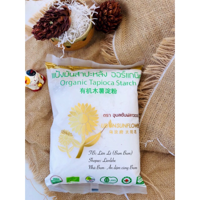 Tinh Bột Năng Hữu Cơ Thái Lan - 400gr