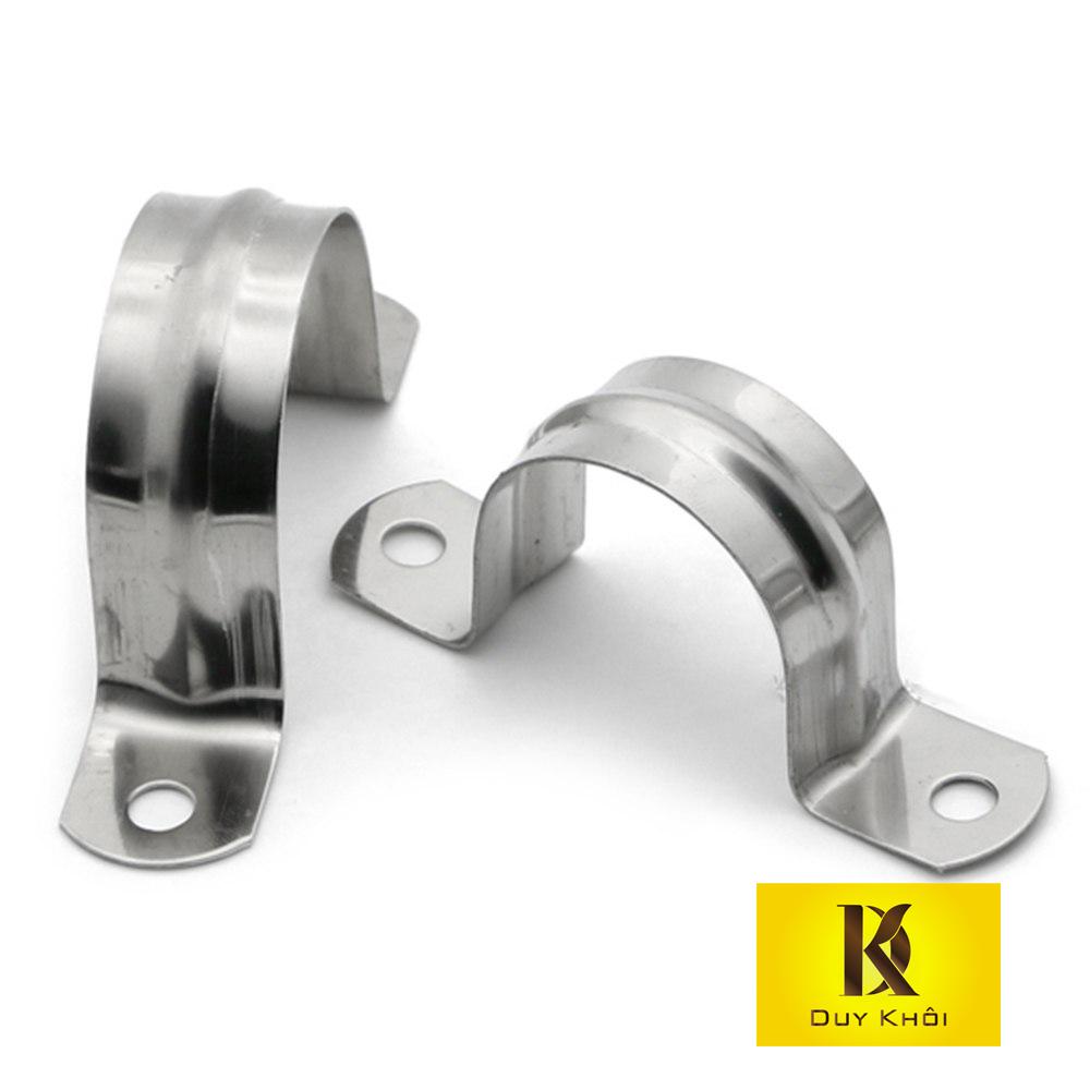 10c Đai ôm ống inox phi 21- phi 60 ( size tùy chọn )