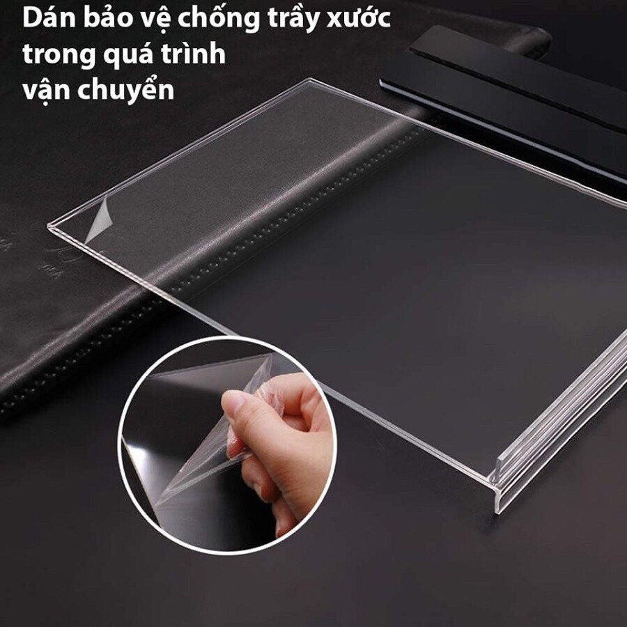 [HCM]Menu mica A5 để bàn standee mica a5 kệ mica (15 x 21cm)
