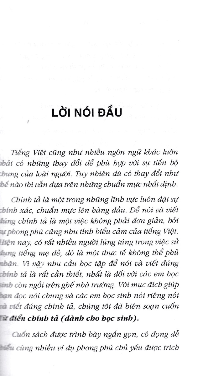 [HCM]Từ Điển Chính Tả (Dành Cho Học Sinh)