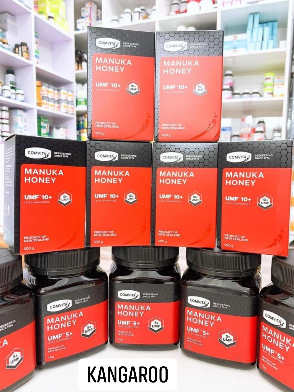 Mật ong Manuka Comvita Honey UMF 10+ 500gr