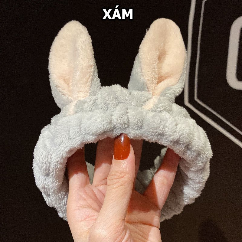 Băng đô rửa mặt Tai Thỏ xinh BD02