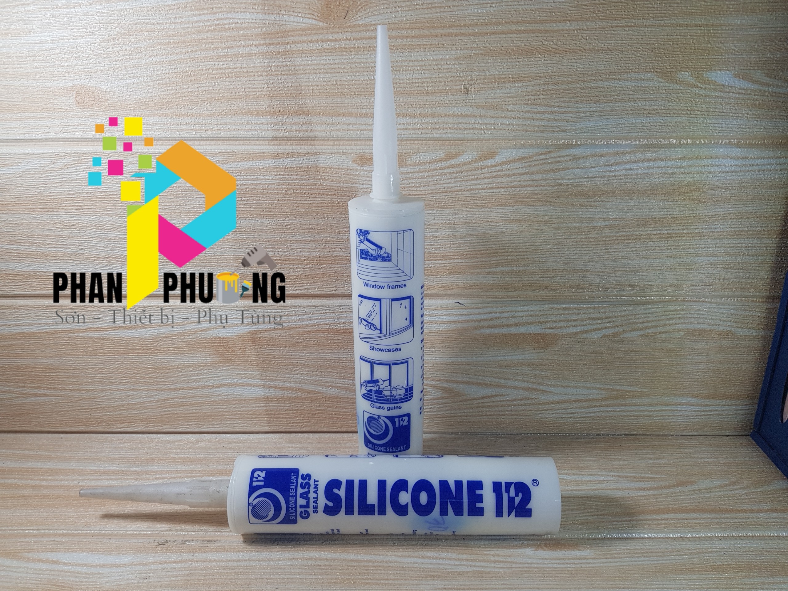 Keo silicon 112 mùa trắng trong