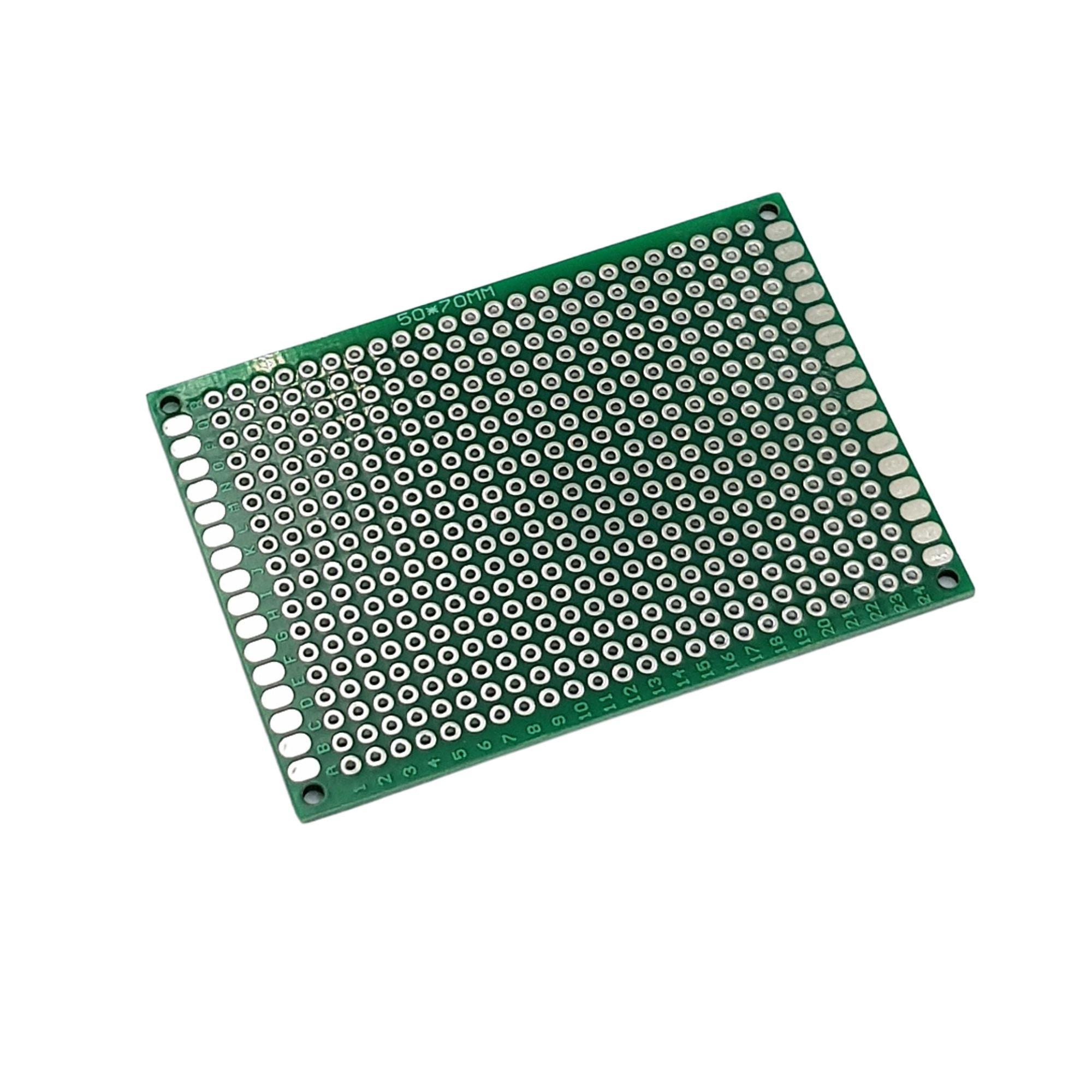 2 Test board hàn, Bản mạch hàn 2 mặt 5x7cm sợi thủy tinh