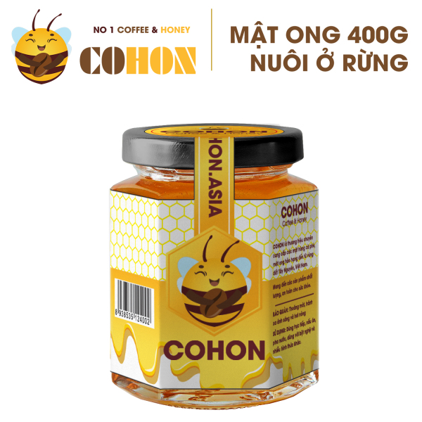 Mật ong Hoa Cà Phê nguyên chất xuất khẩu 400g COHON