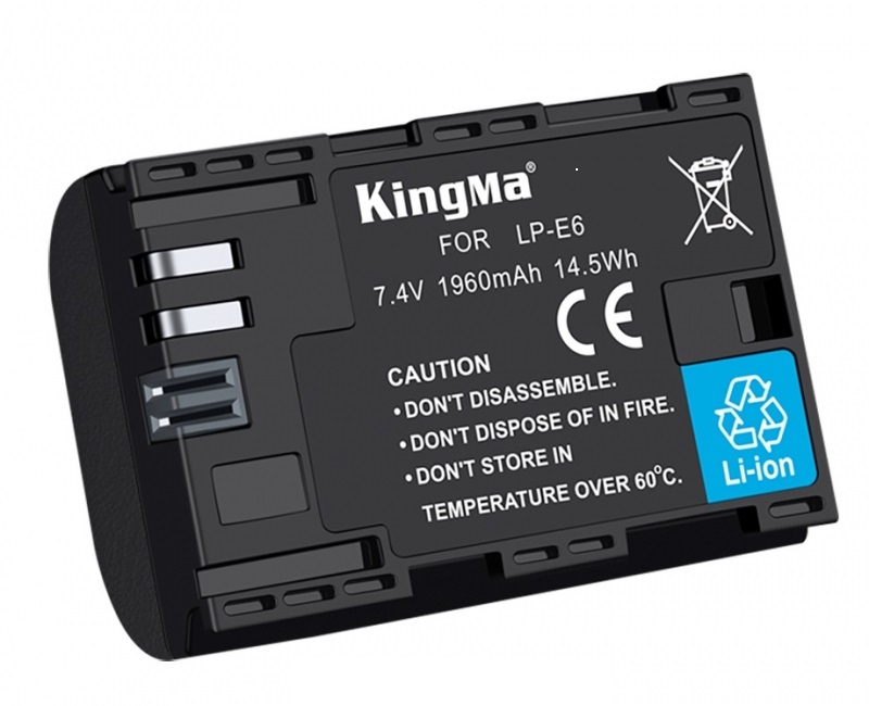 1 PIN KINGMA THAY THẾ CHO PIN LP-E6