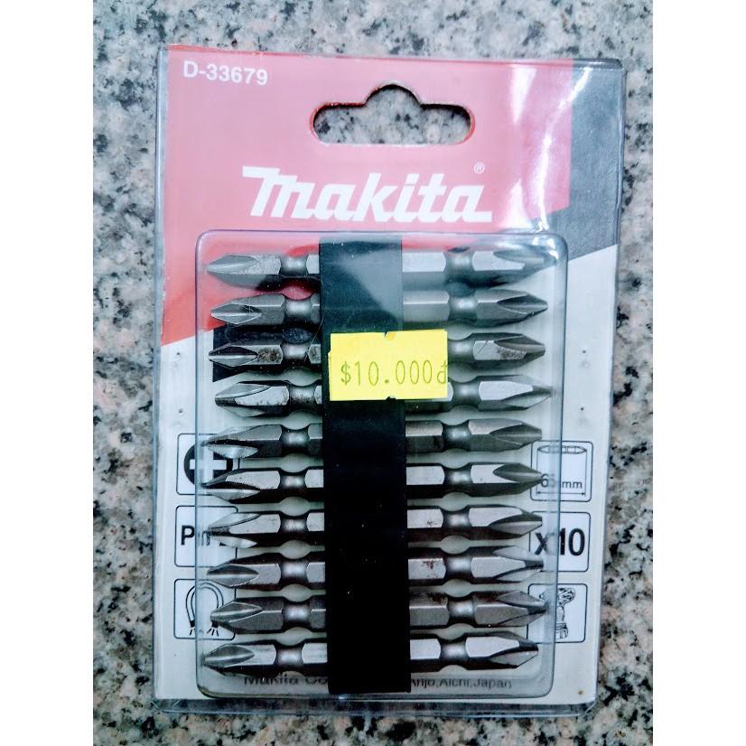 Bộ mũi vít 10 chi tiết makita