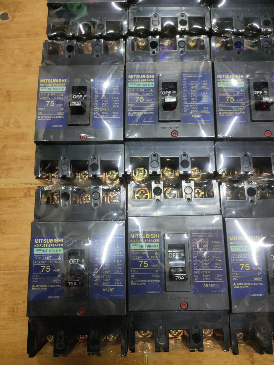 APTOMAT MCCB 75A 3 PHA NHẬT BẢN XỊN
