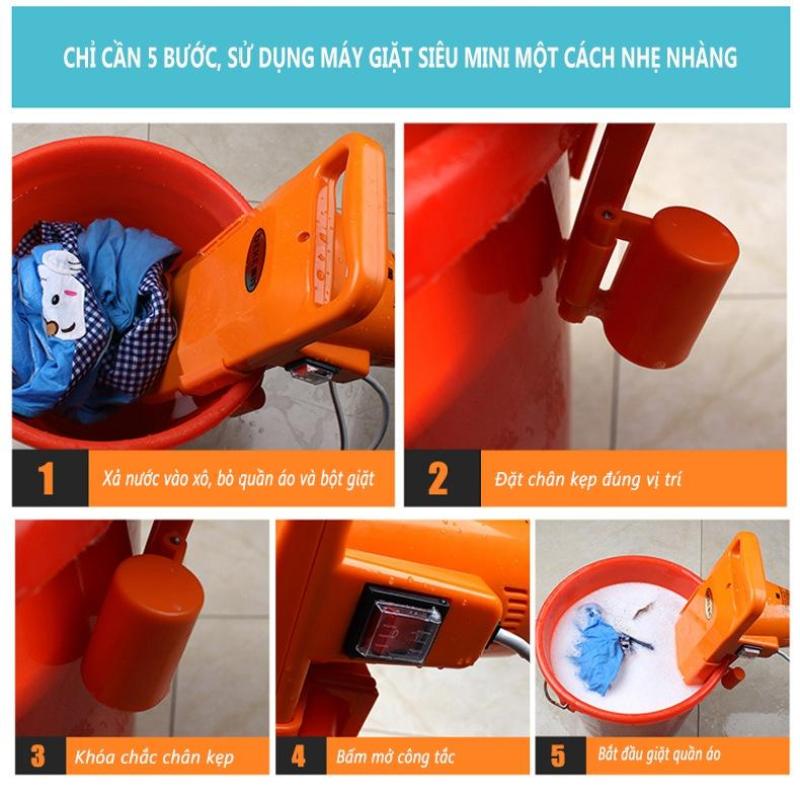 Bảng giá Máy giặt mini cỡ nhỏ DEKE. Máy giặt di động mini cho những chuyến du lịch, dã ngoại Điện máy Pico