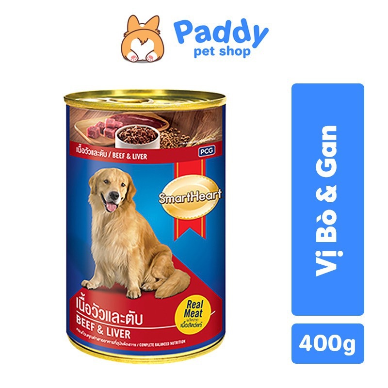 Pate SmartHeart Cho Chó (Lon 400g)