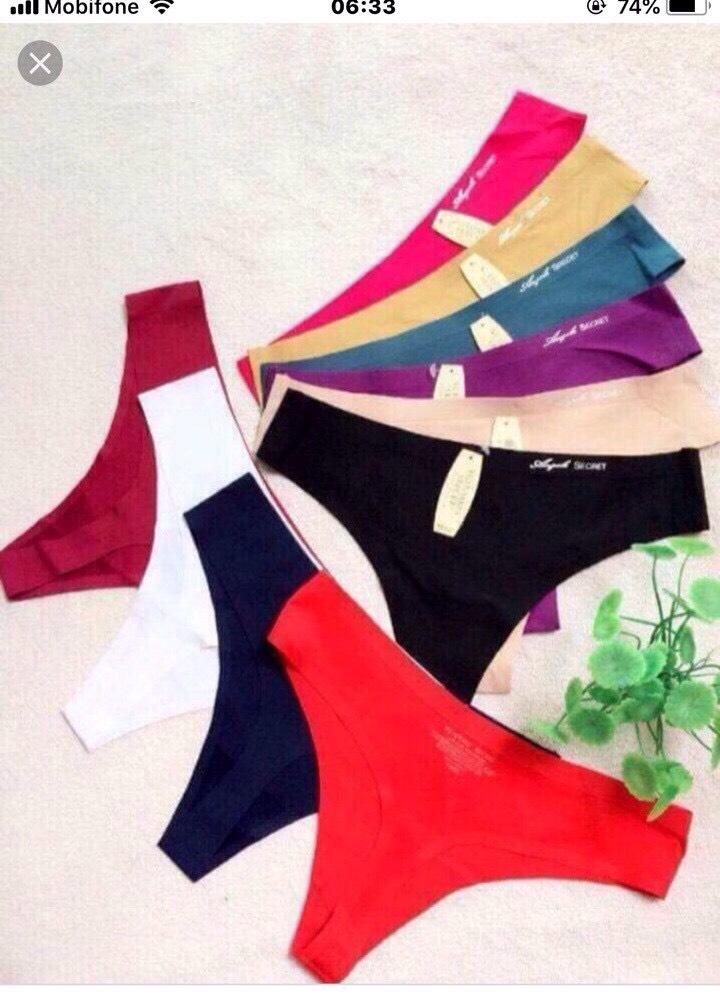 Set 5 quần lót nữ lọt khe su đúc không đường may