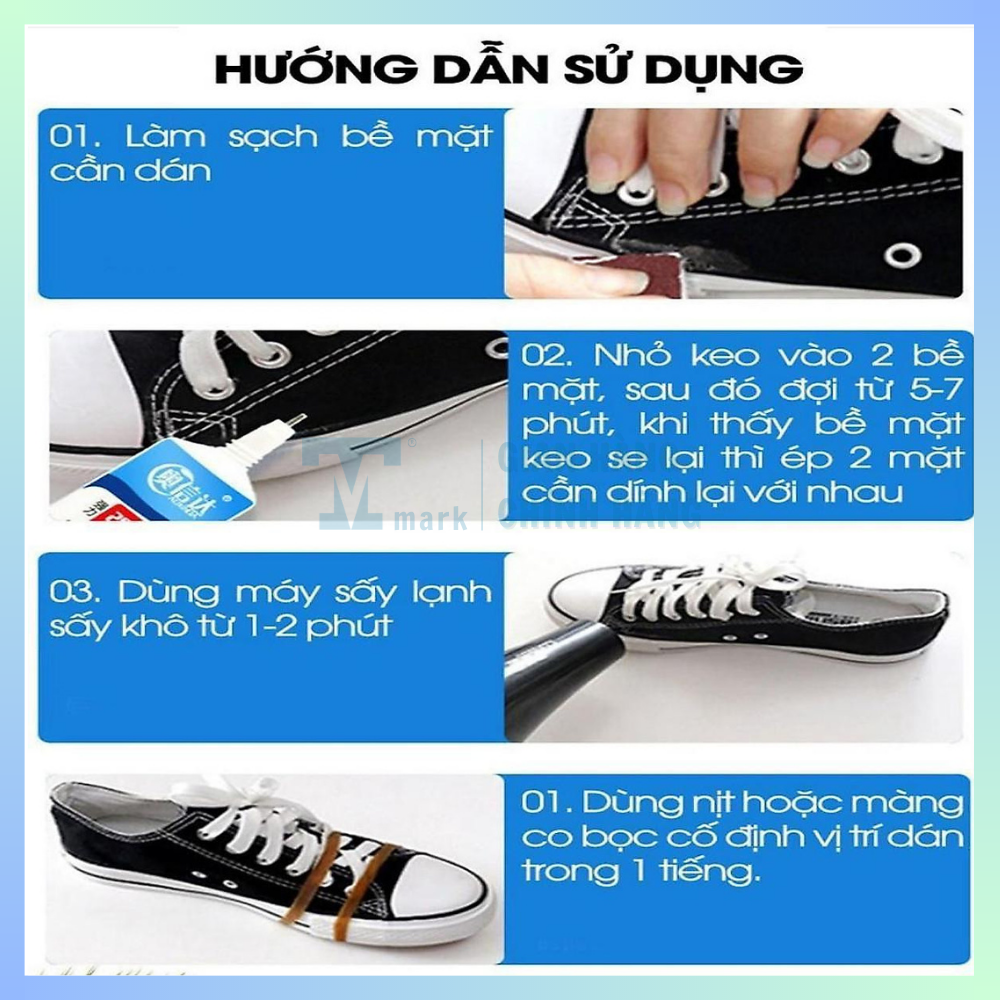 Keo dán đa năng siêu dính giày dép
