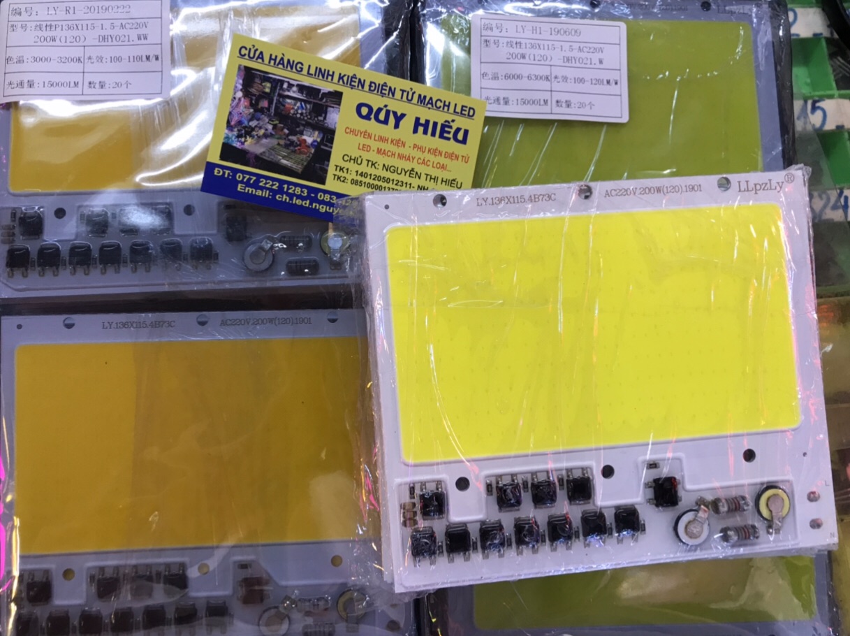 Nhân led 200w đuện 220v