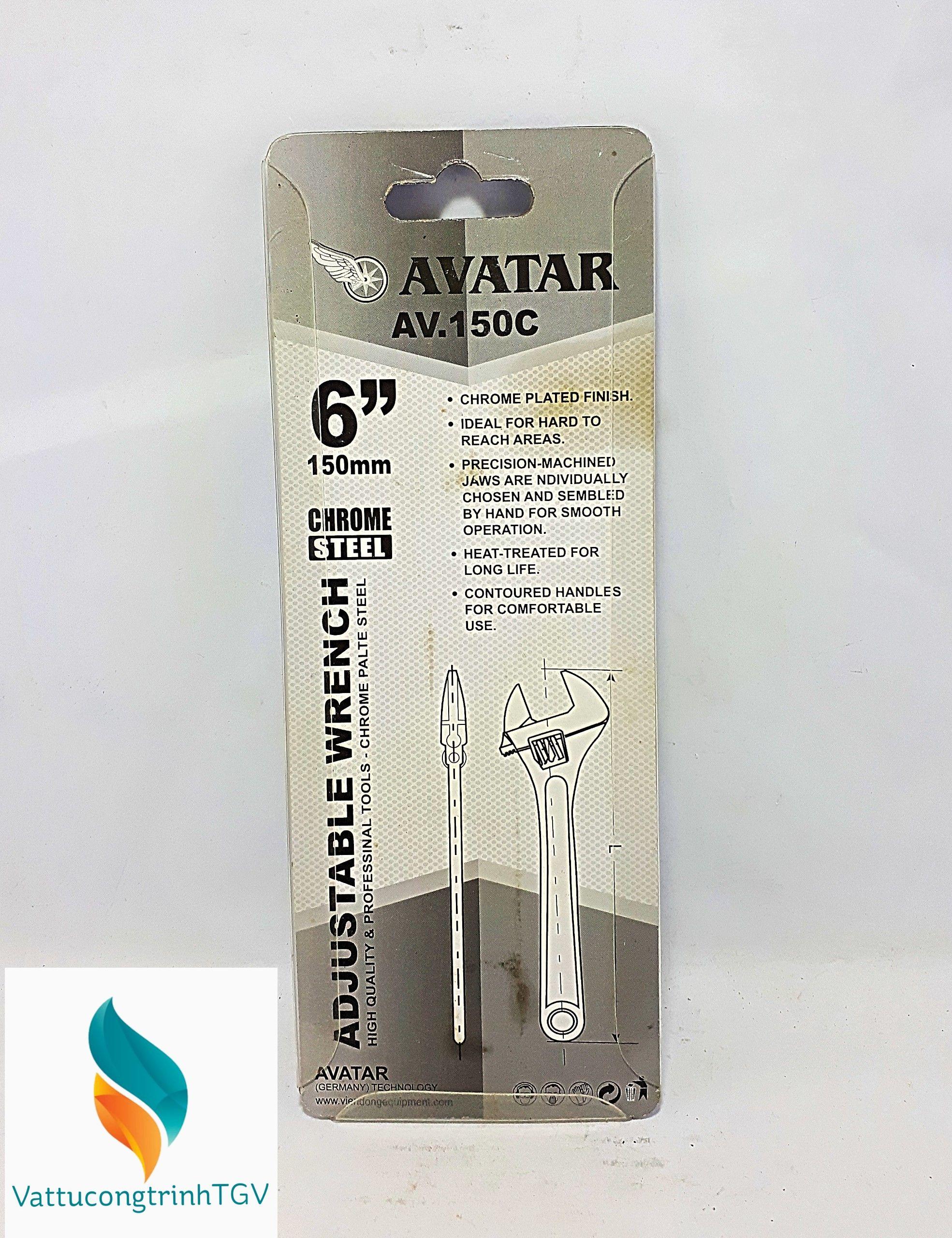 Mỏ lết AVATAR cỡ 6' -150mm