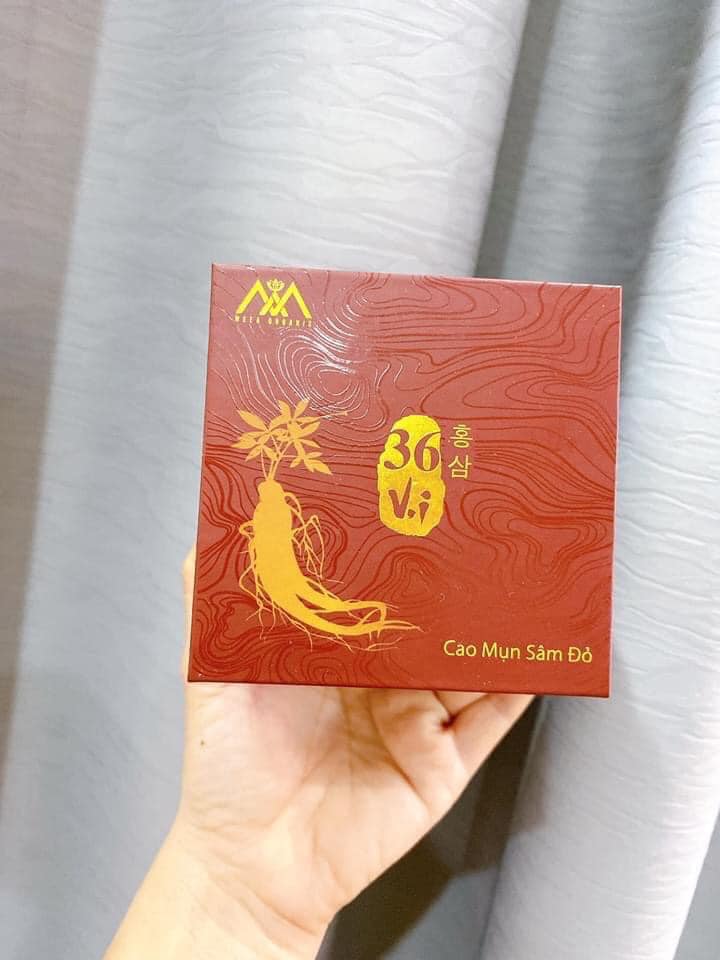 [HCM]Cao Mụn Sâm Đỏ (15g/hộp) Chính Hãng Meea Oranic