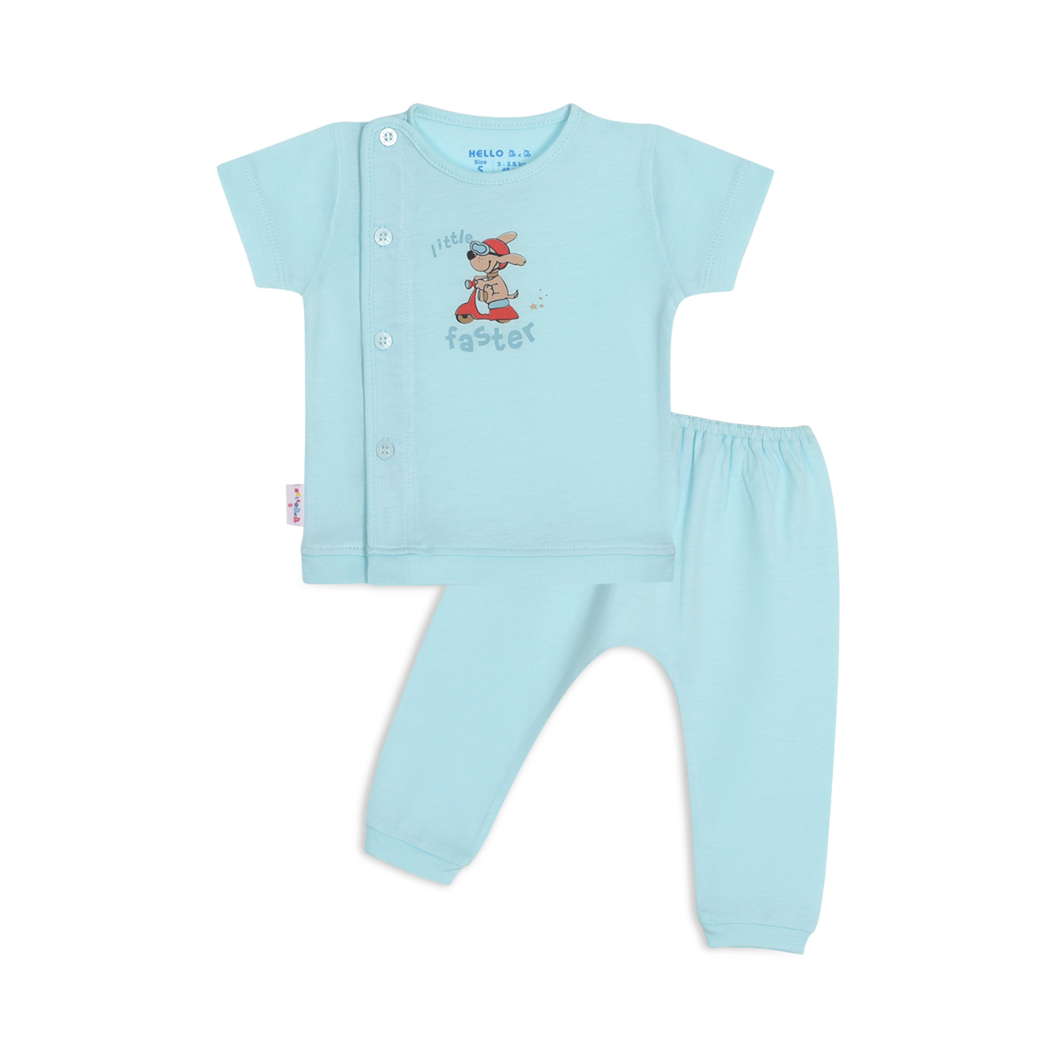 BỘ SƠ SINH BÁC SĨ BO TAY NGẮN 1327- HELLO BB