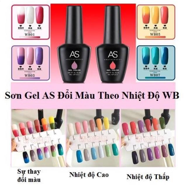 Sơn AS đổi màu