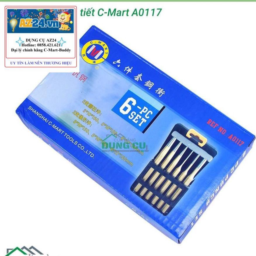BỘ MŨI ĐỘT 6 CHI TIẾT C-MART A0117
