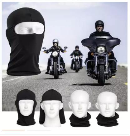 COMBO 5 Khăn trùm mặt nạ đi phượt NINJA (Đen)