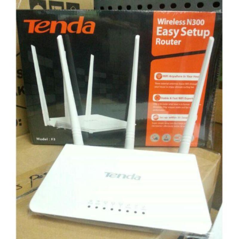 Bảng giá modem wifi TENDA F3 3 ăng ten cài dặt siêu dễ Phong Vũ