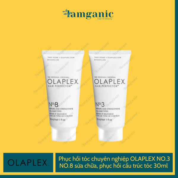(Hàng về sau Tết) Kem ủ tóc Olaplex No.3 No.8 siêu phục hồi tóc 30ml nhập khẩu