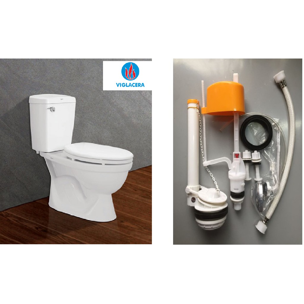 Bộ ruột thay thế cho bồn cầu tay gạt Viglacera
