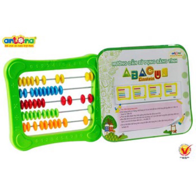 Bảng tính Abacus - Hệ số 10