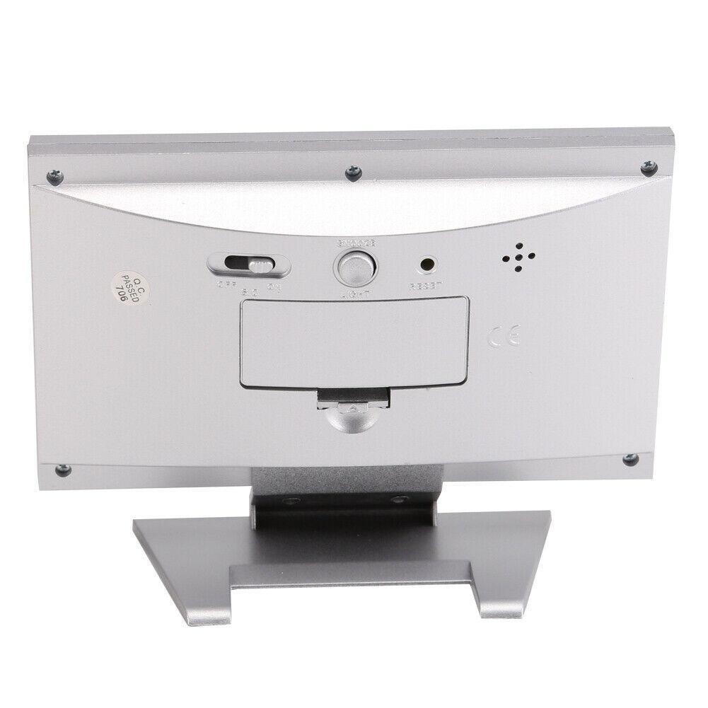 MIỄN PHÍ VẬN CHUYỂN COD  Intelligent Digital Clock Weather Station Display Alarm Calendar Clock Function Wireless Temperature Humidity Meter