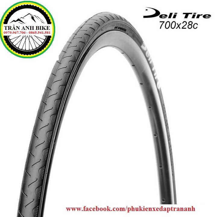 Vỏ lốp xe đạp thể thao Deli Tire S601 700x28c - 1 chiếc