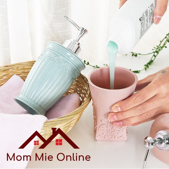 [HCM]Bình đựng sữa tắm dầu gội nước rửa tay 400ml