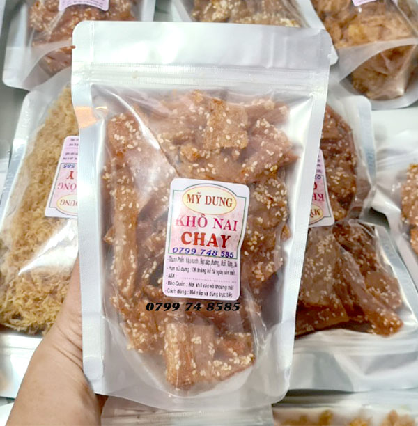 KHÔ NAI CHAY 200GR NHÀ LÀM