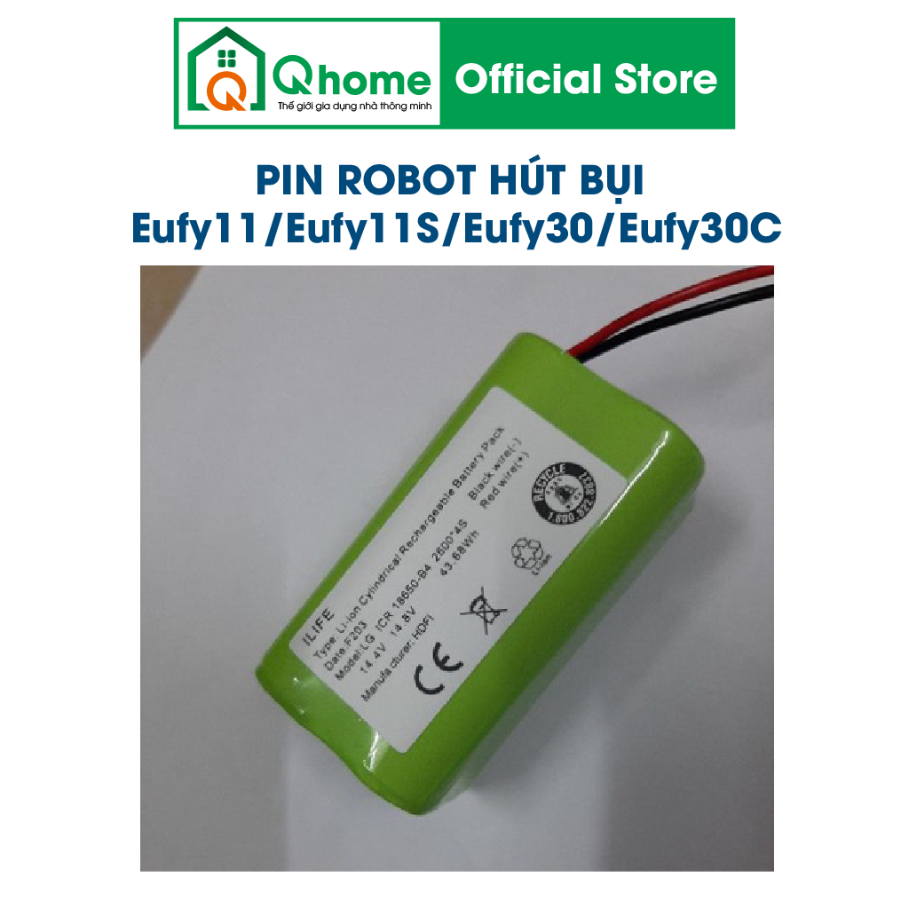 Pin robot hút bụi Eufy 11/ 11S/30/30C