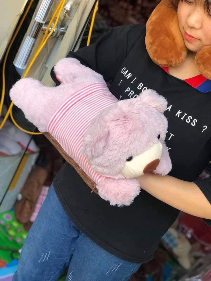 Túi Sưởi Chườm Gấu Bông Đáng Yêu (Chọn Mẫu)
