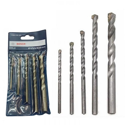 Bộ mũi khoan tường 5 chiếc CYL-2 (4/5/6/8/10mm)
