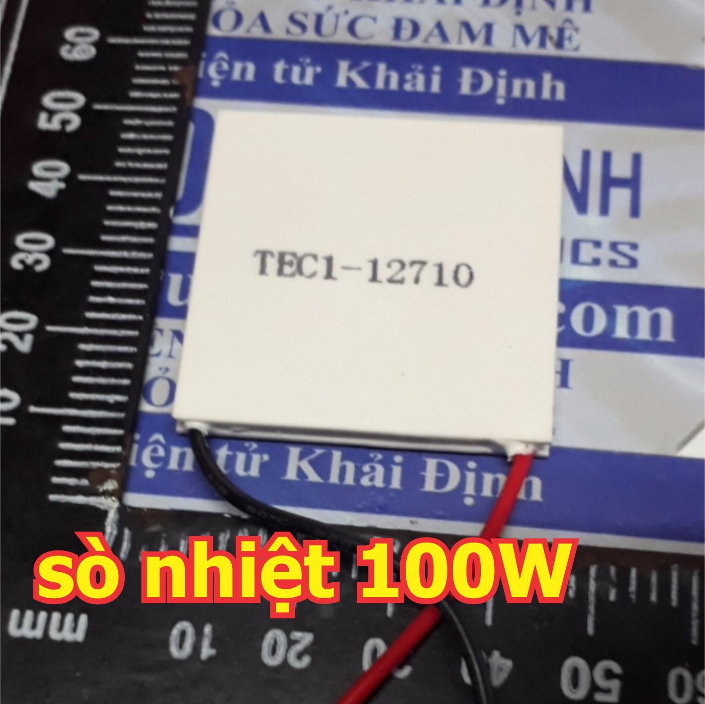 MODULE Chuyển Nhiệt, só nóng lạnh TEC1 40x40mm 12706 ~ 12715 60W~150W sò nhiệt nóng lạnh kde5160