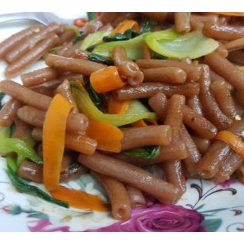 500g Nui ống gạo lứt đỏ
