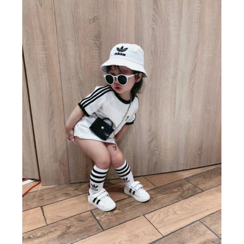 Mũ Vành Adidas Xuất Cho Bé