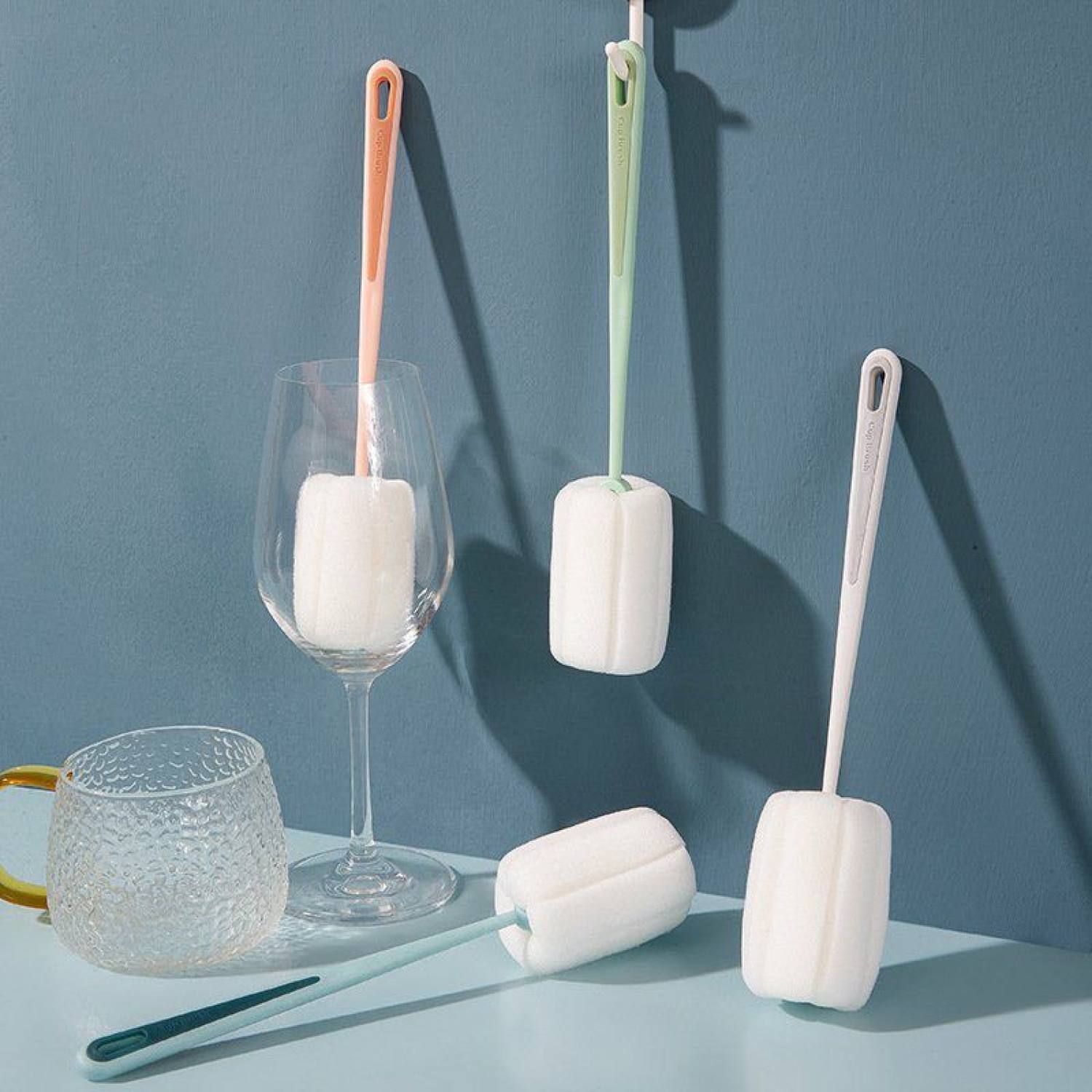 Cọ rửa ly, cọ vệ sinh bình sữa, bình giữ nhiệt mút tạo bọt cao cấp Cup Brush, cọ rửa bình, cọ rửa ly, cọ rửa cốc, miếng bọt biển rửa cốc, mút tạo bọt rửa ly , mút rửa ly, dụng cụ cọ rửa bình sữa, miếng mút tạo bọt