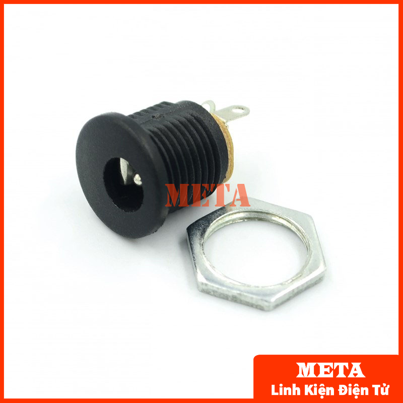 Jack Dc Cái 5.5x2.1mm Có Ốc Vặn