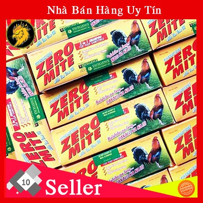 Zero mite hộp 5 gói xà bông tắm gà