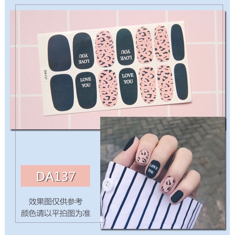 Miếng dán móng tay hàn quốc xinh xắn