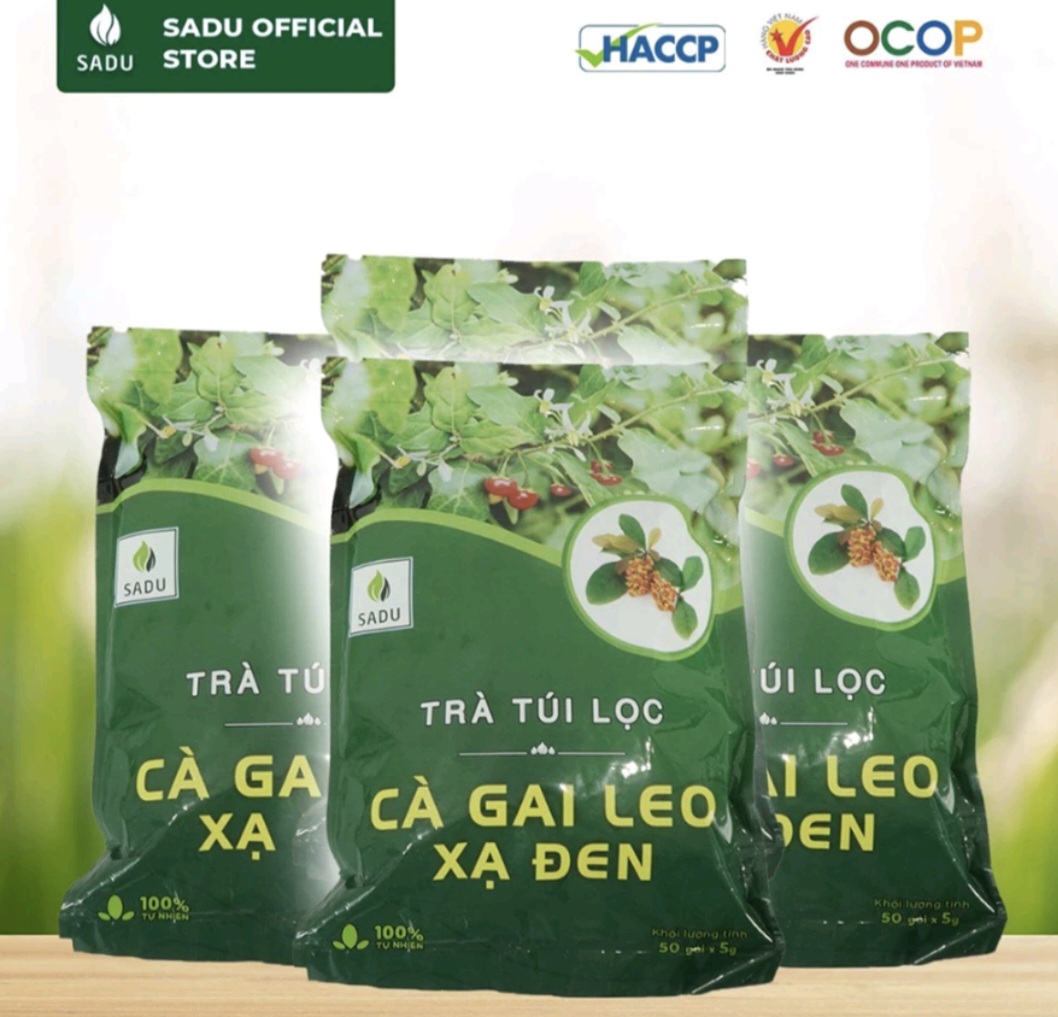 Trà XẠ ĐEN cà gai leo Sadu 250g