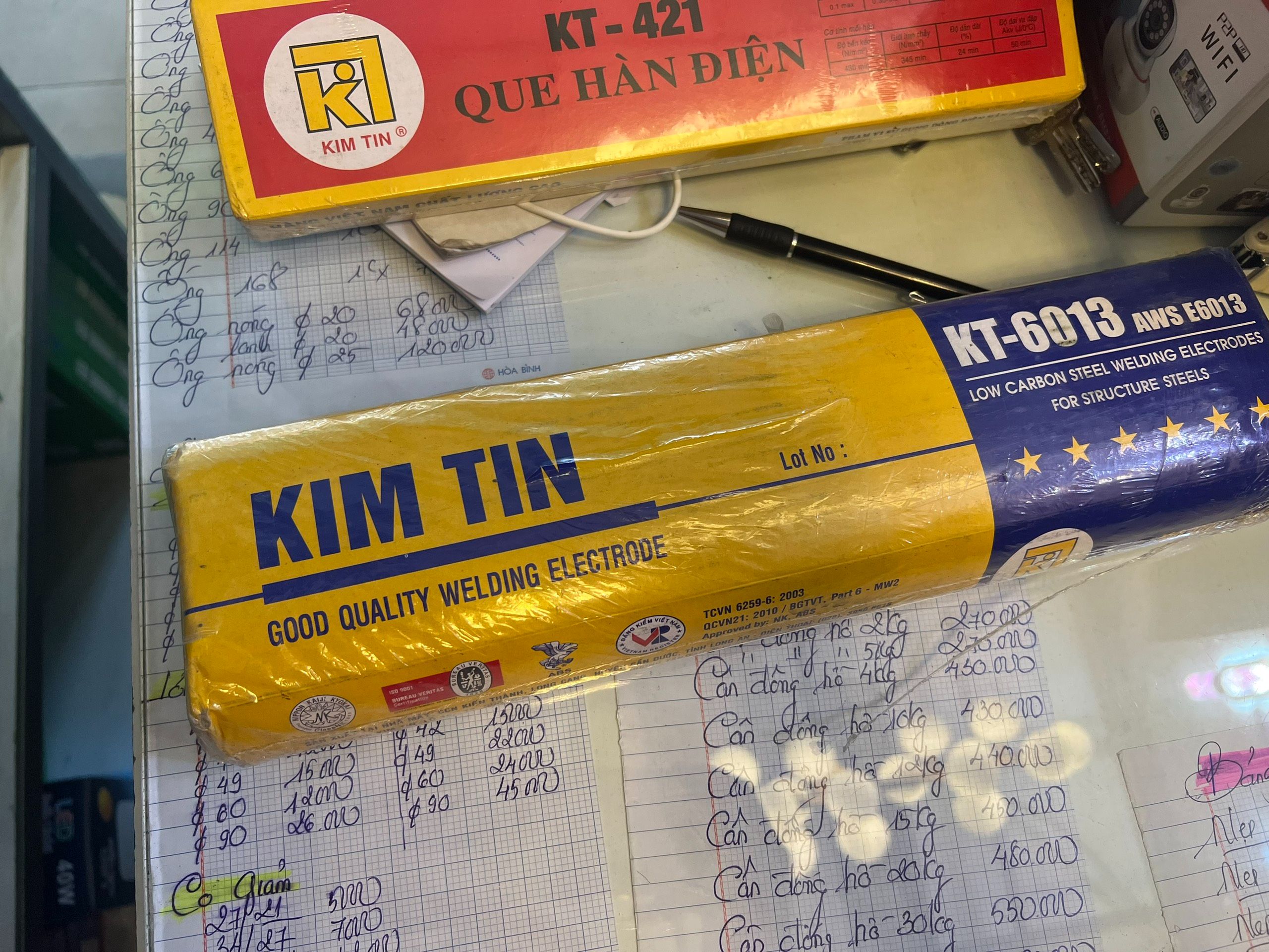 Que Hàn Kim Tín 2.5ly, 3.5ly Que Hàn Sắt, Chuẩn Chất Lượng