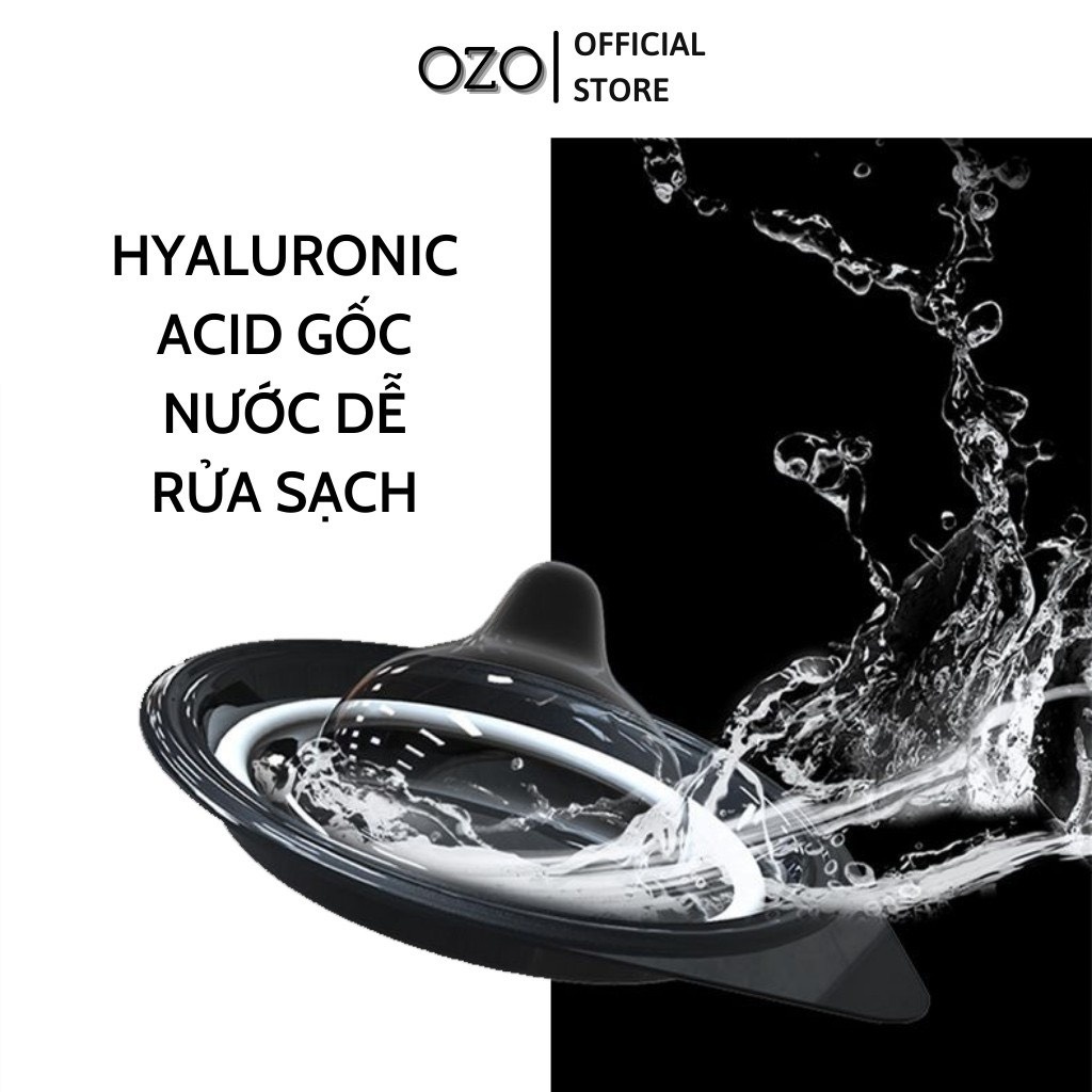 Bao Cao Su Siêu Mỏng OLO 001 Feeling Ultrathin Đen 10 BCS