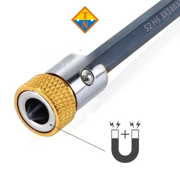 Đầu nam châm giữ vít 1/4" 6.35mm