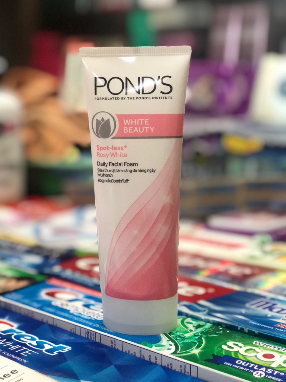 [HCM]SỮA RỬA MẶT TRẮNG HỒNG PONDS BEAUTY WHITE
