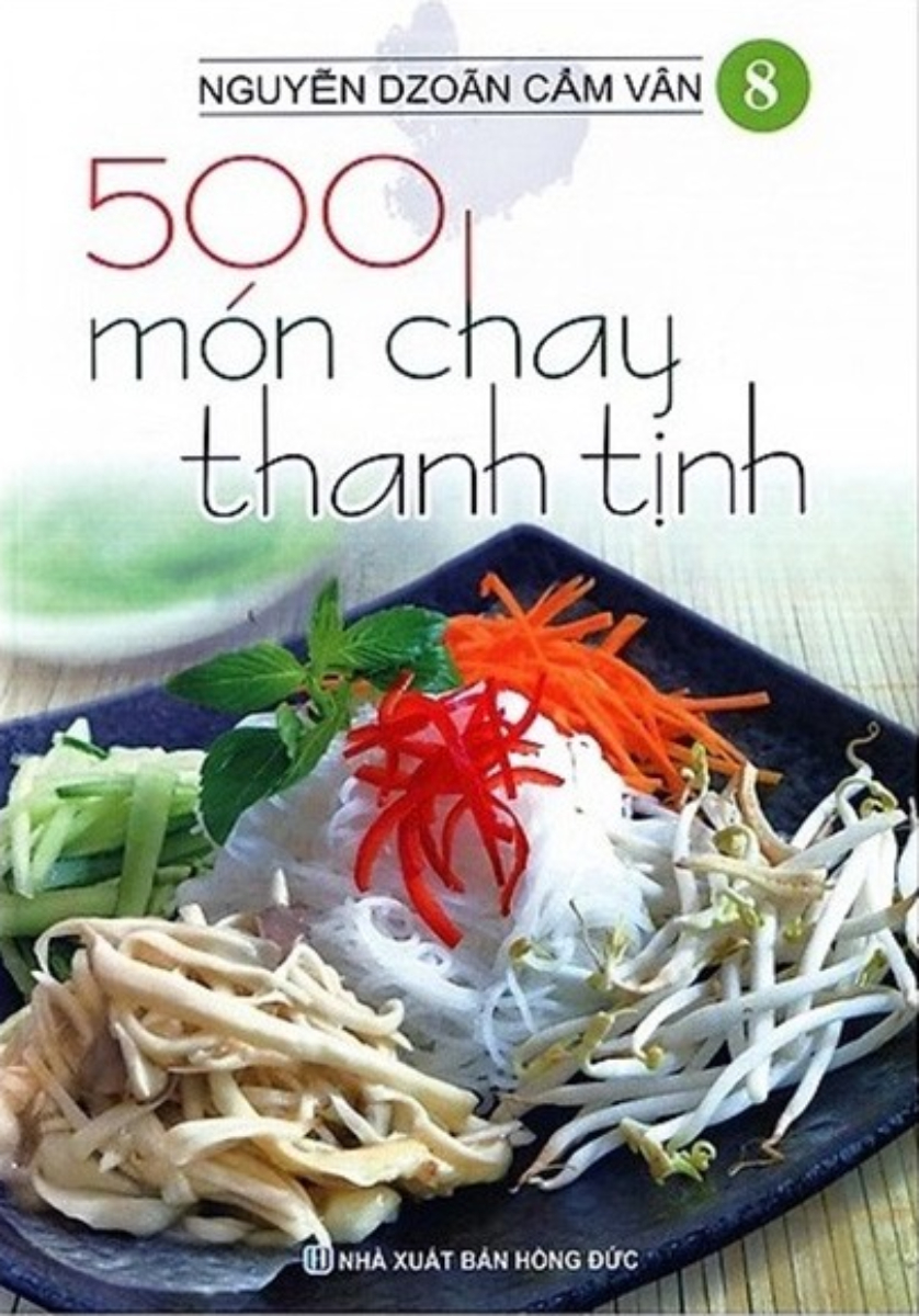 Sách - 500 món chay thanh tịnh - tập 8 - newshop