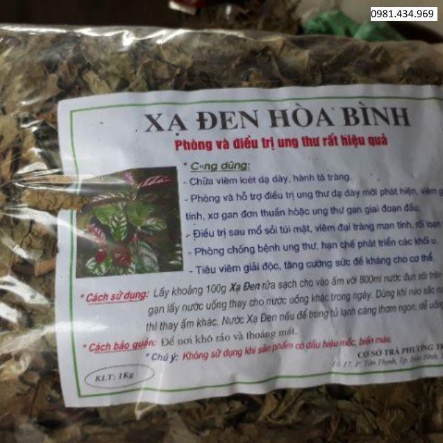 01kg xạ đen khô